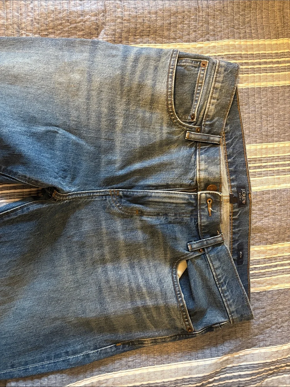 J. Crew Blue Denim Slim Jeans
